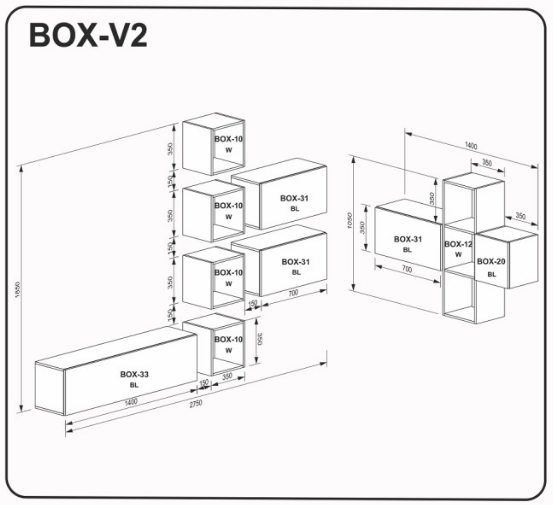Вітальня "BOX-V2" 645 фото