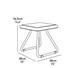 Набір пластикових садових меблів Rio Patio Set 211426 коричневий 1059 фото 4