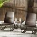 Набір пластикових садових меблів Rio Patio Set 211426 коричневий 1059 фото 2